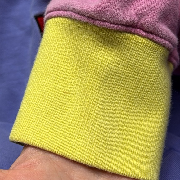 Teddy Fresh Color Block Hooded Sweatshirt Size 3XL - Picture 10 of 10